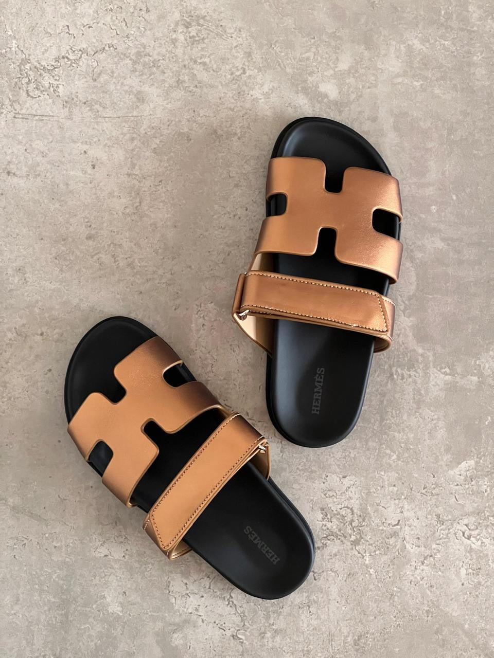 Hermes slippers - chypre
