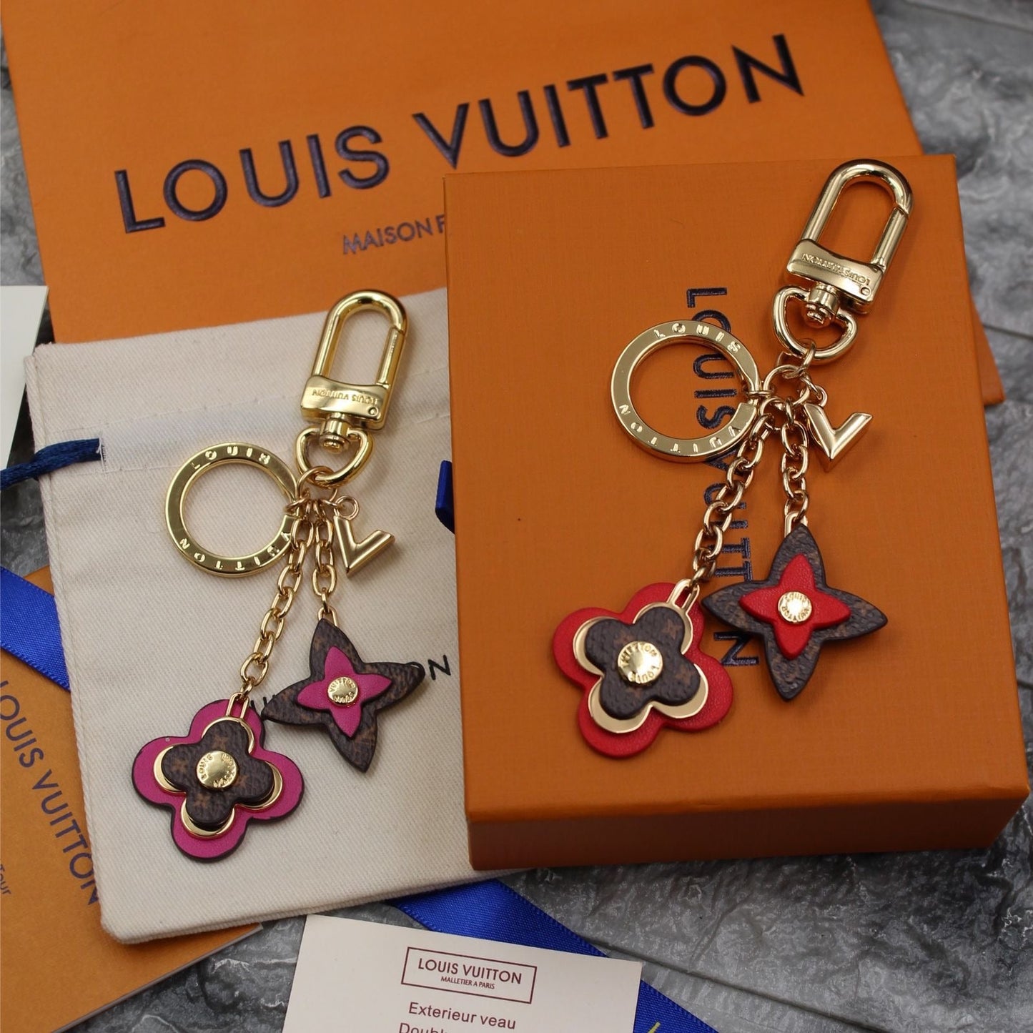 Lv keychain