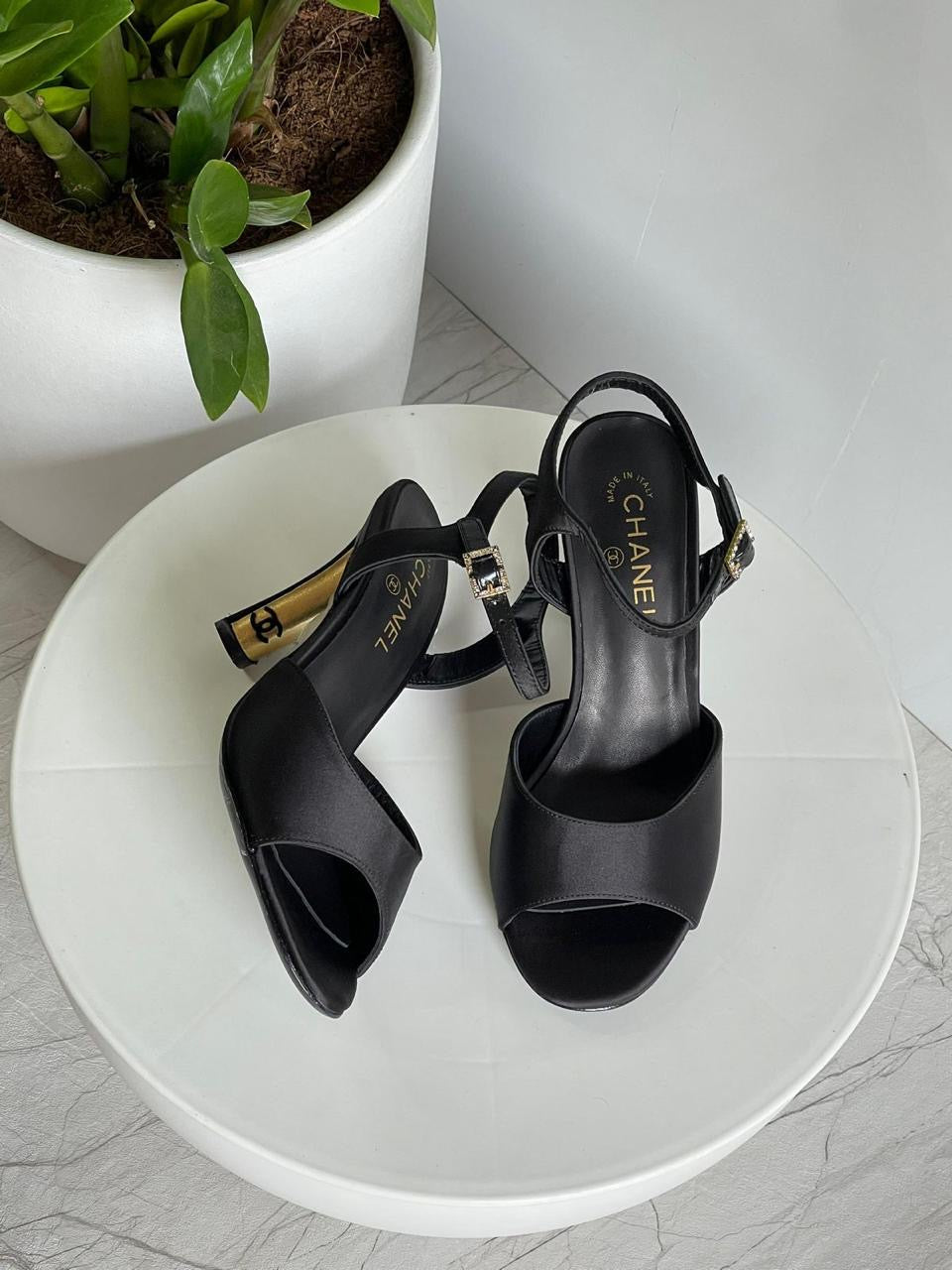 Chanel sandals heels