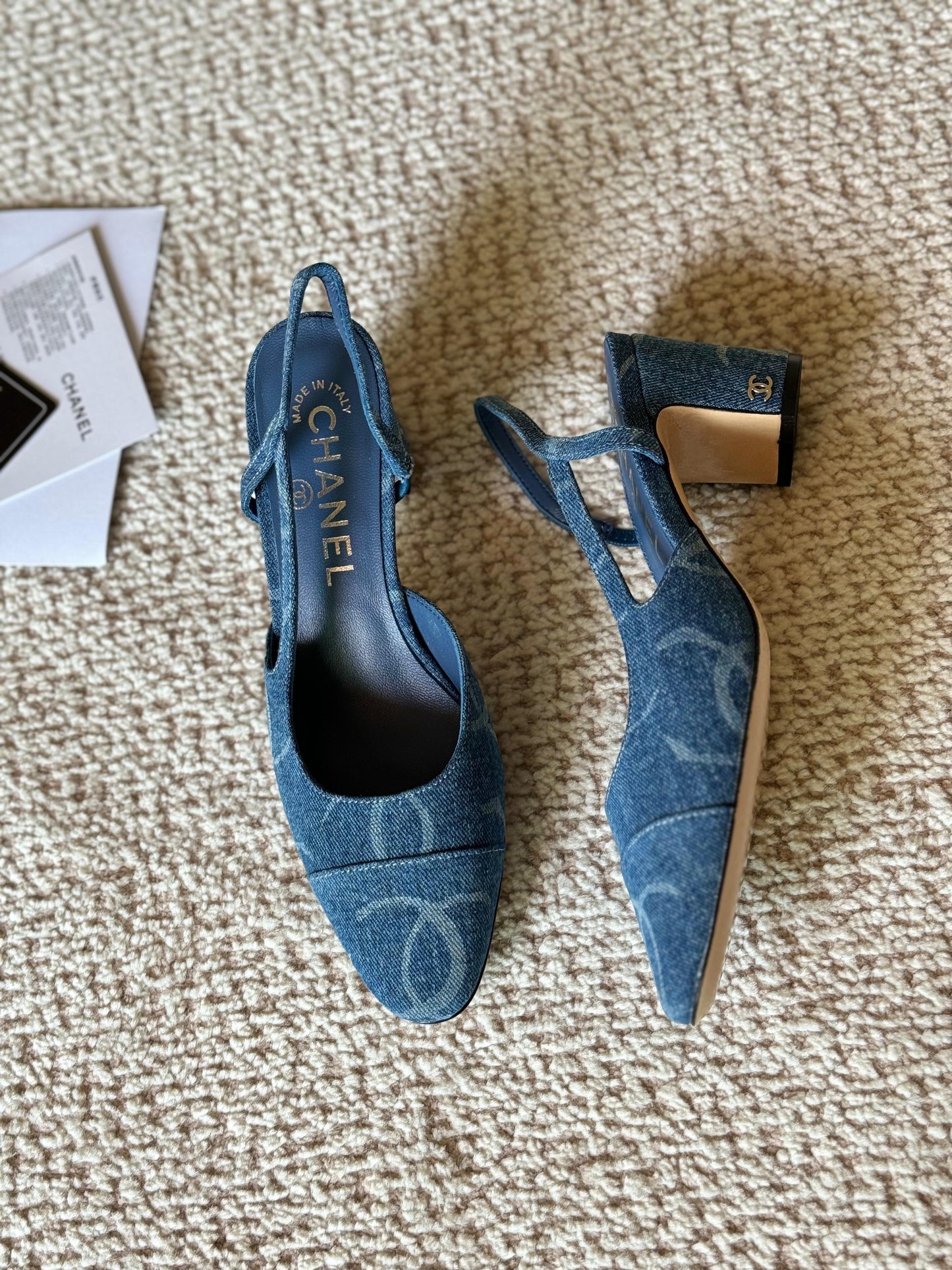 Chanel heela - blue denim