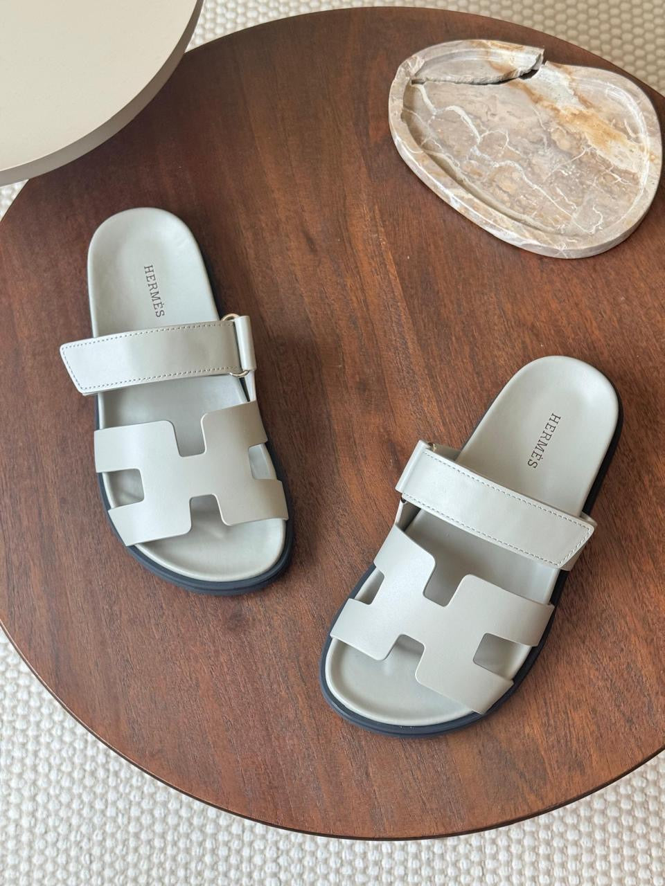 Hermes slippers chypre