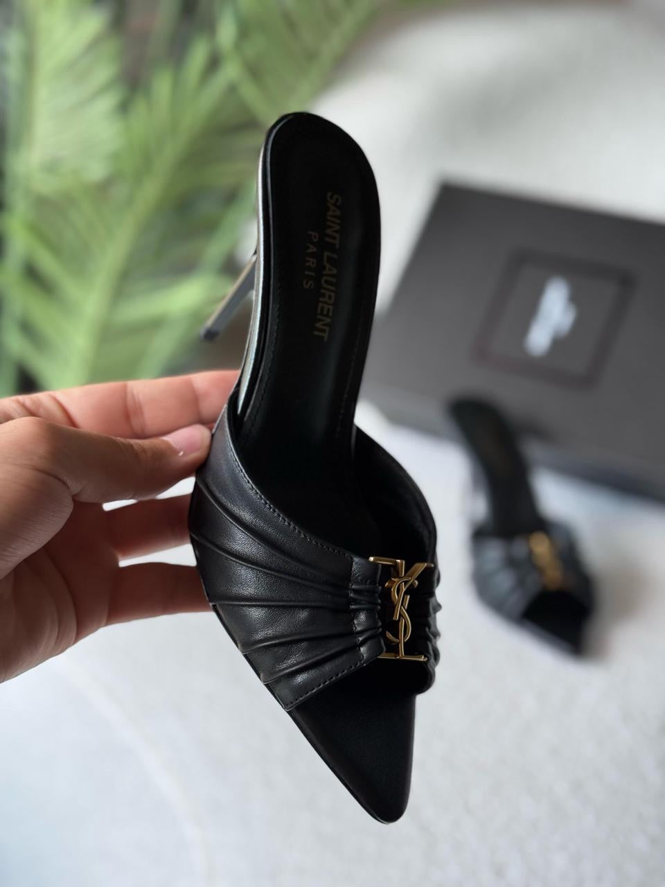 Ysl sandals heels