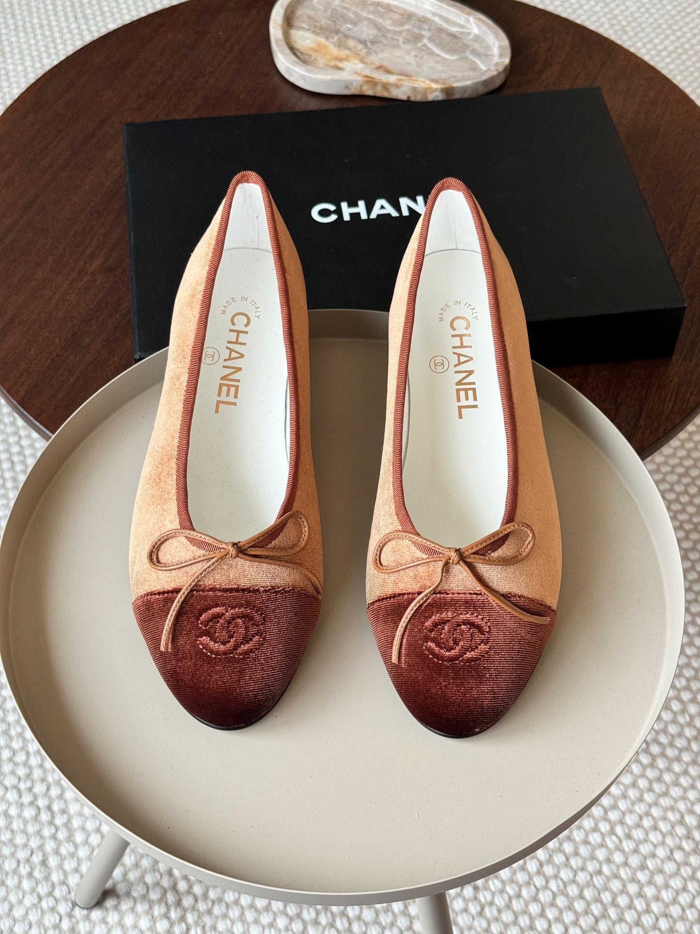 Chanel ballerina - suede