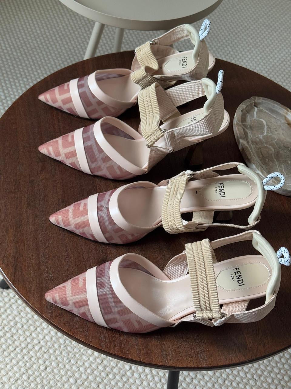 Fendi heels (low and medium heels)