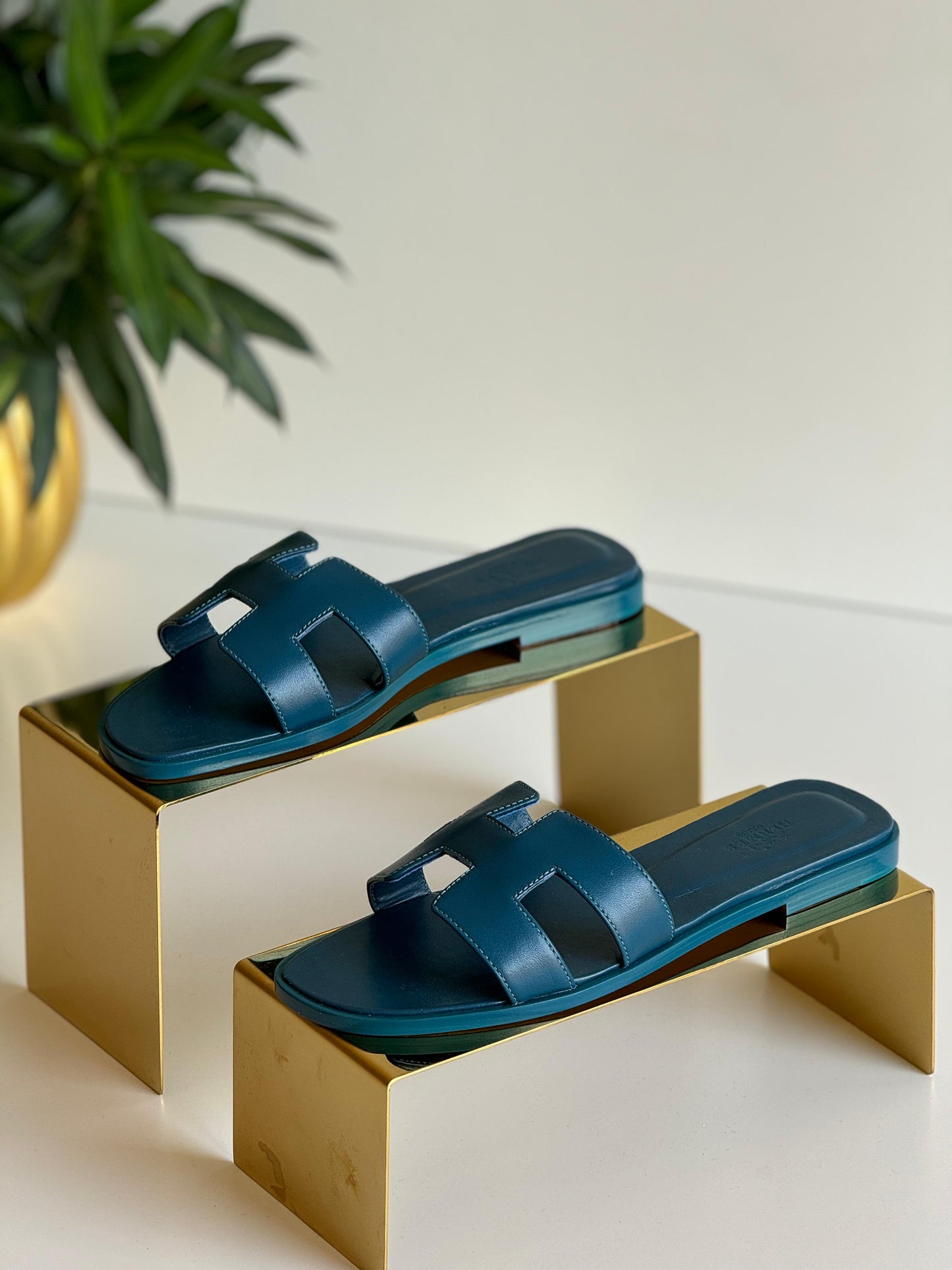 Hermes slipper - soft leather