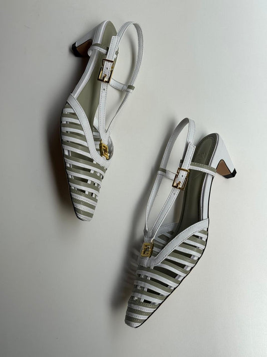 Fendi heels - low heels