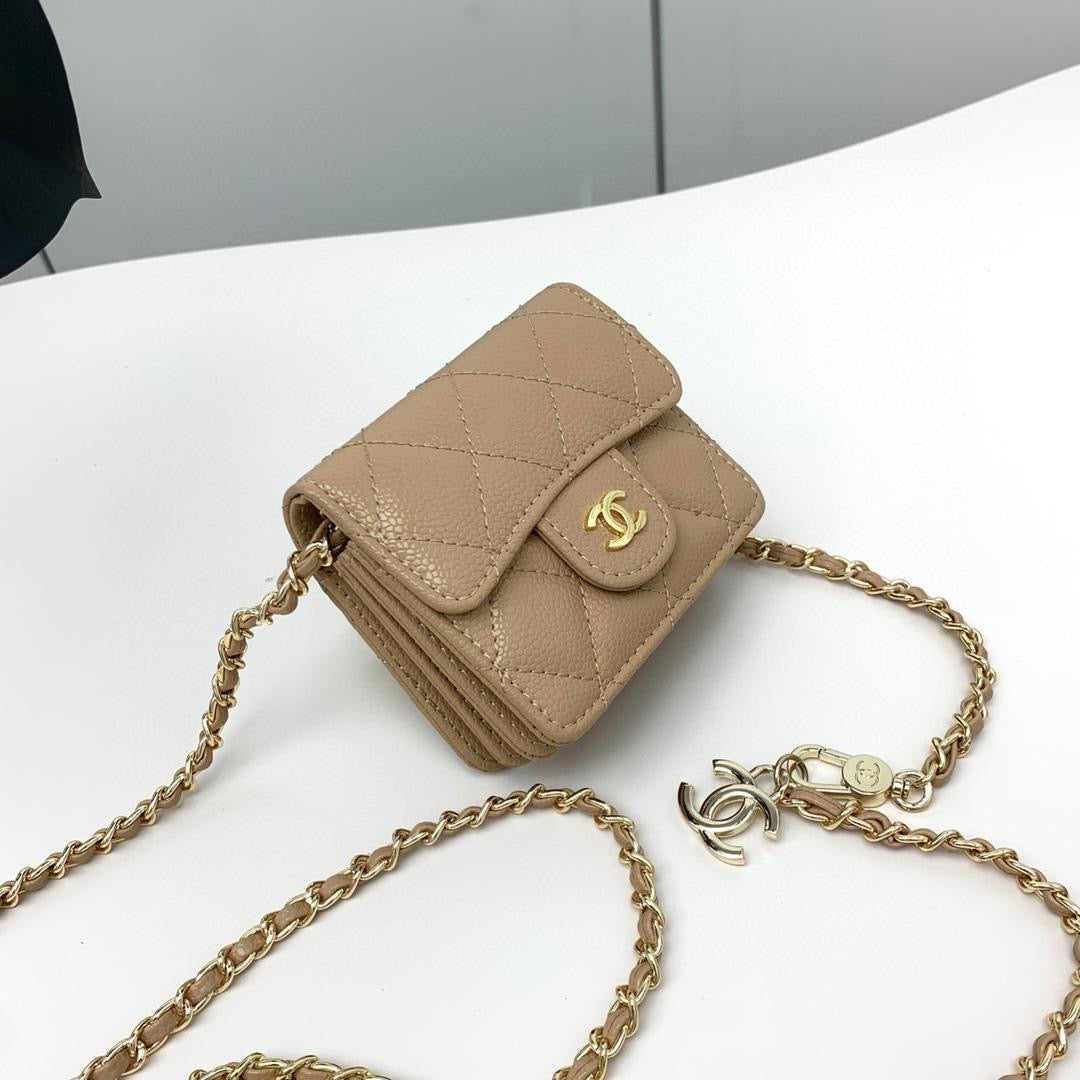 Chanel belt - chain belt with wallet