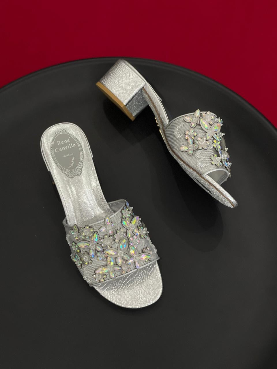Rene caovilla sandals heels