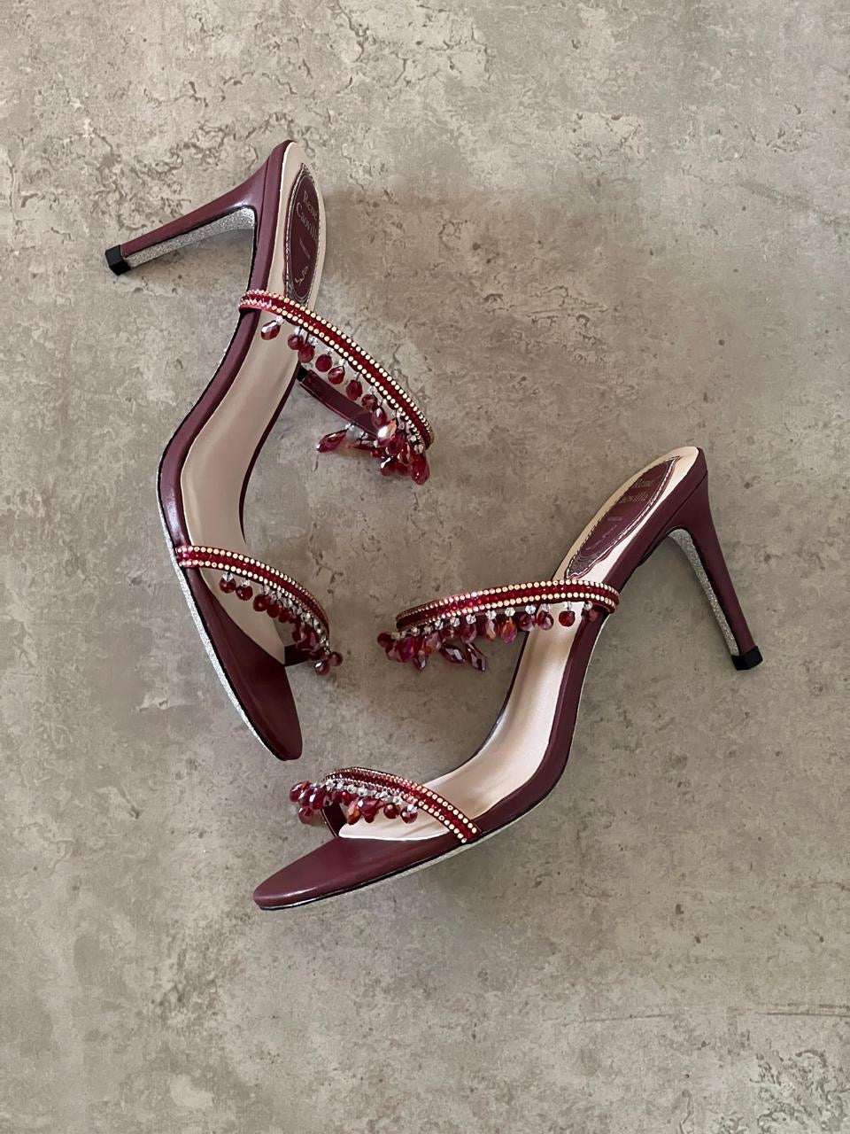 Rene caovilla sandals heels