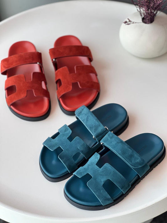 Hermes slippers chypre