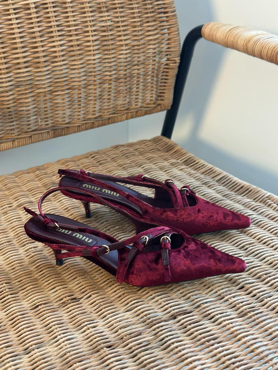Miu miu heels - suede