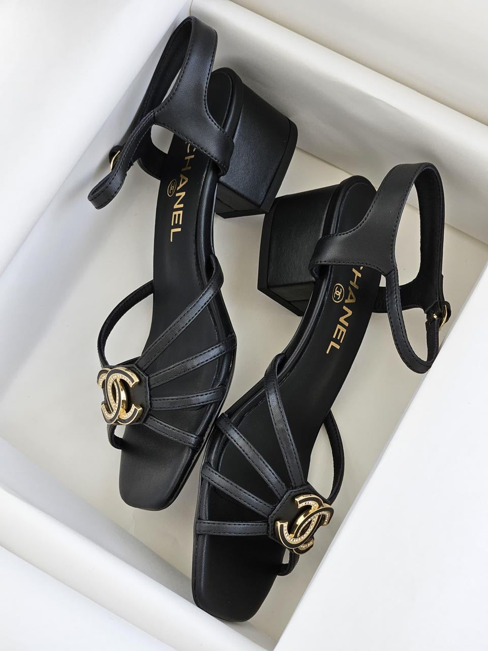 Chanel sandals heels