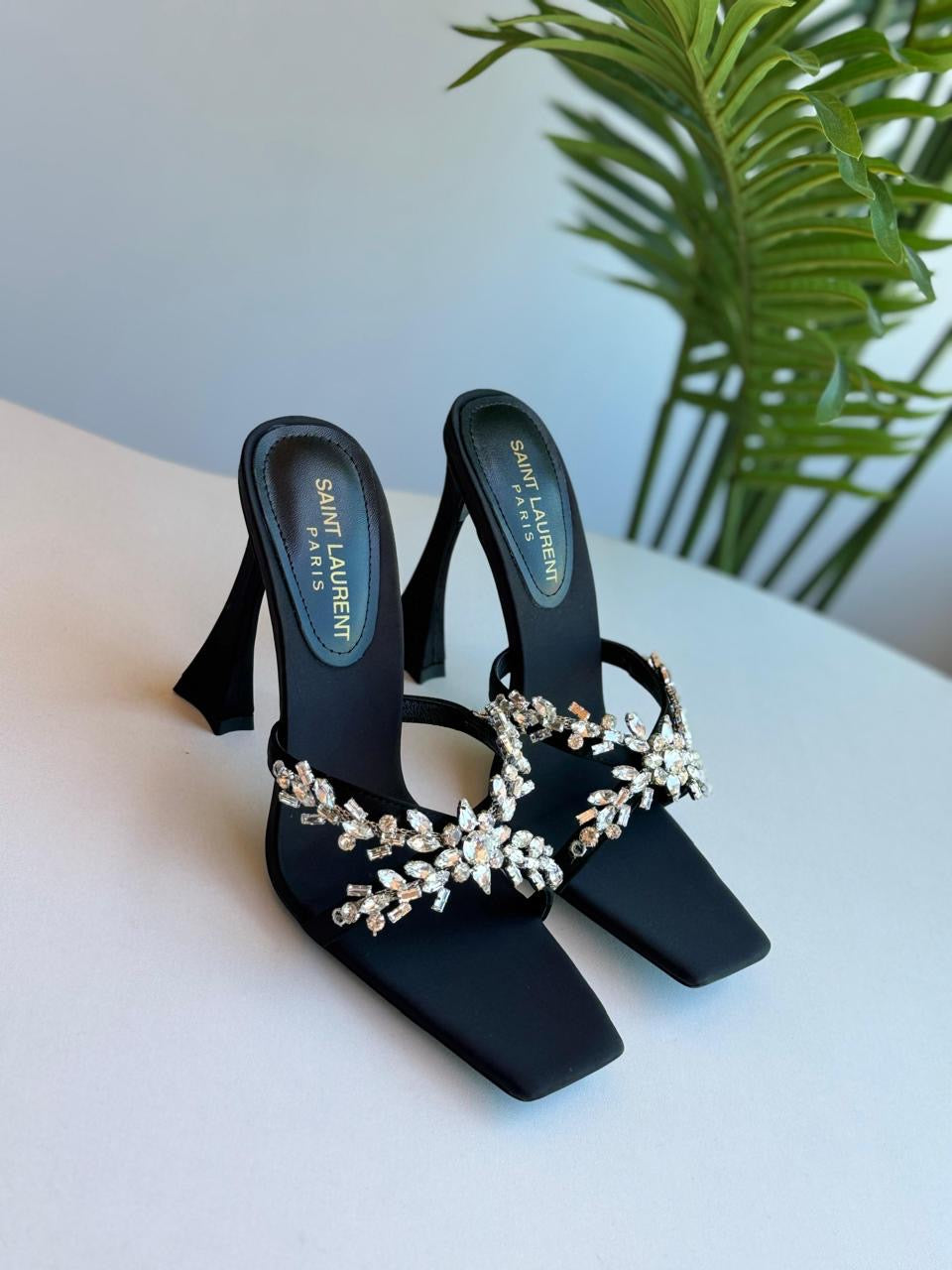 Ysl sandals heels