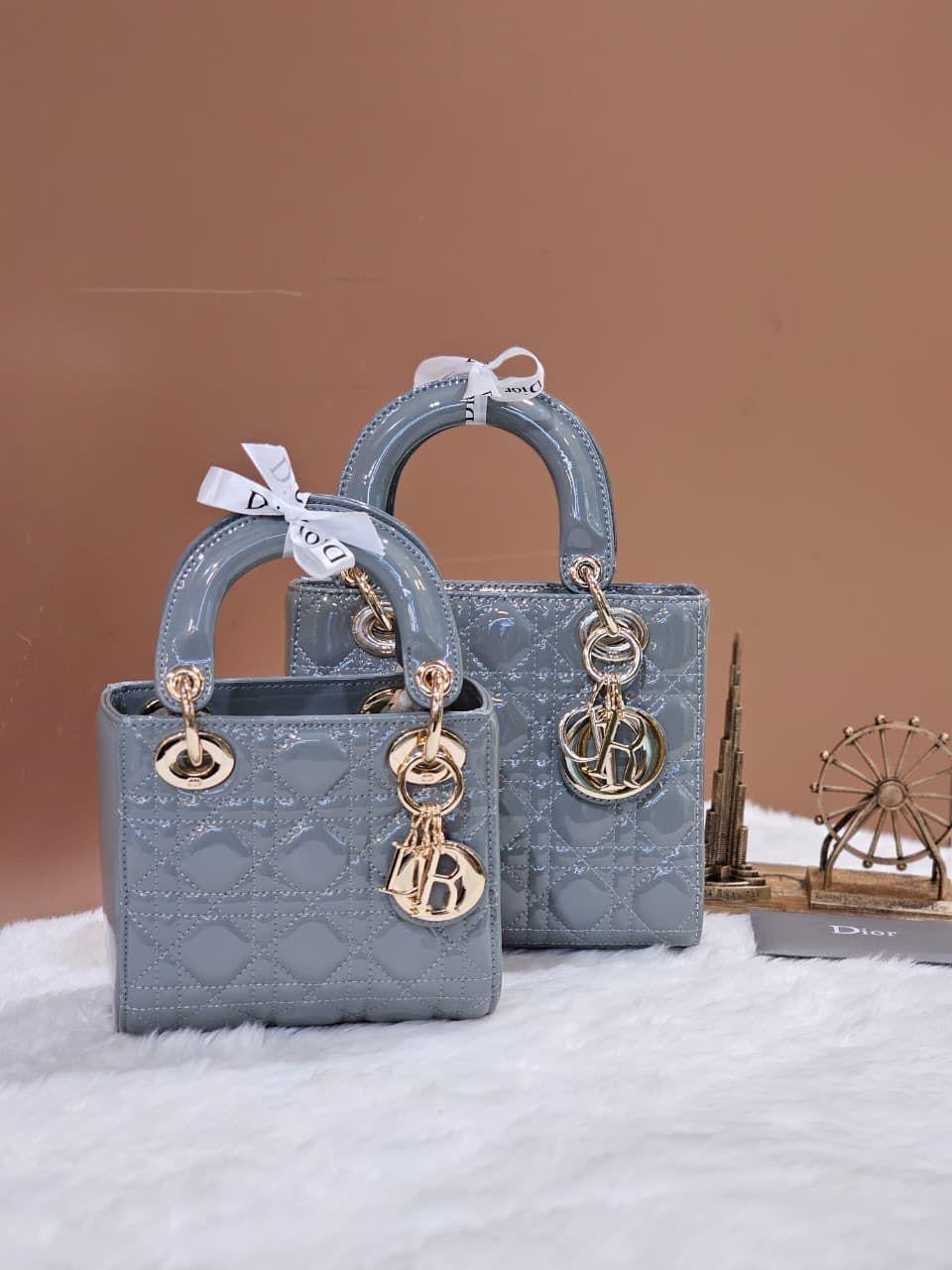 Lasy dior bag 17 and 20 cm glossy
