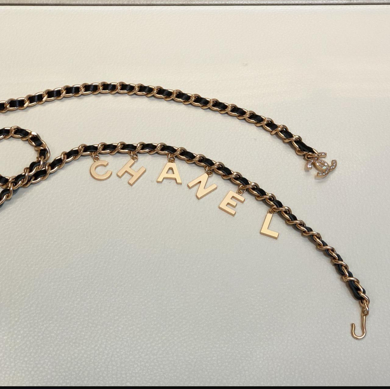 Chanel belt - chain belt