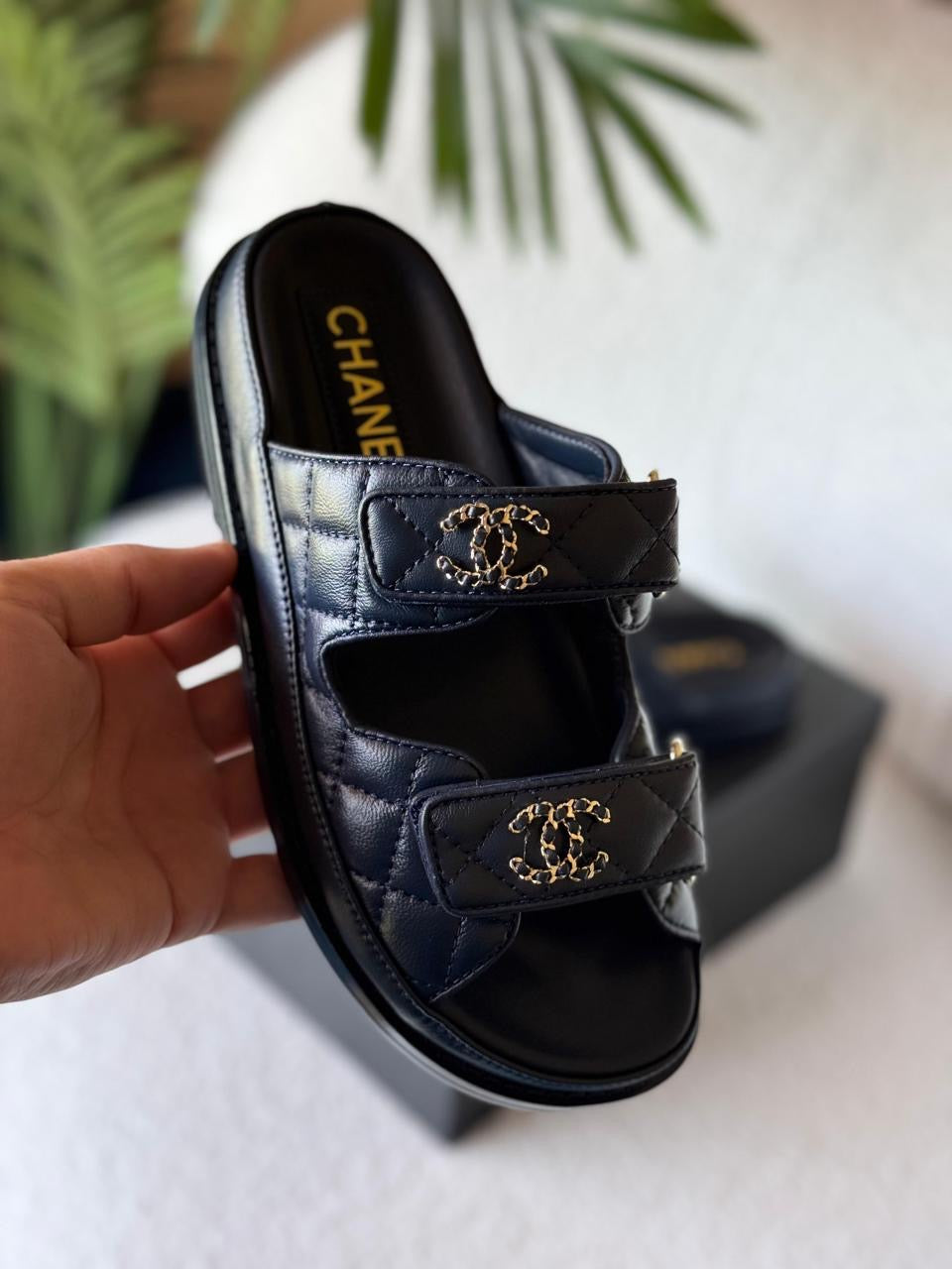 Chanel slippers