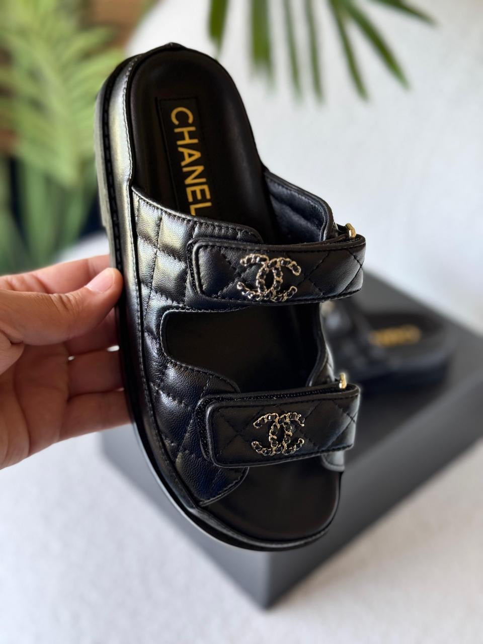 Chanel slippers