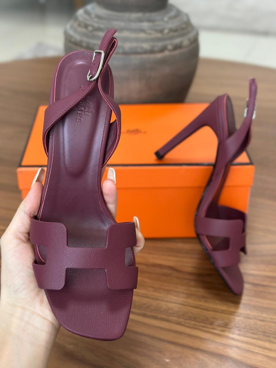 Hermes sandals heels