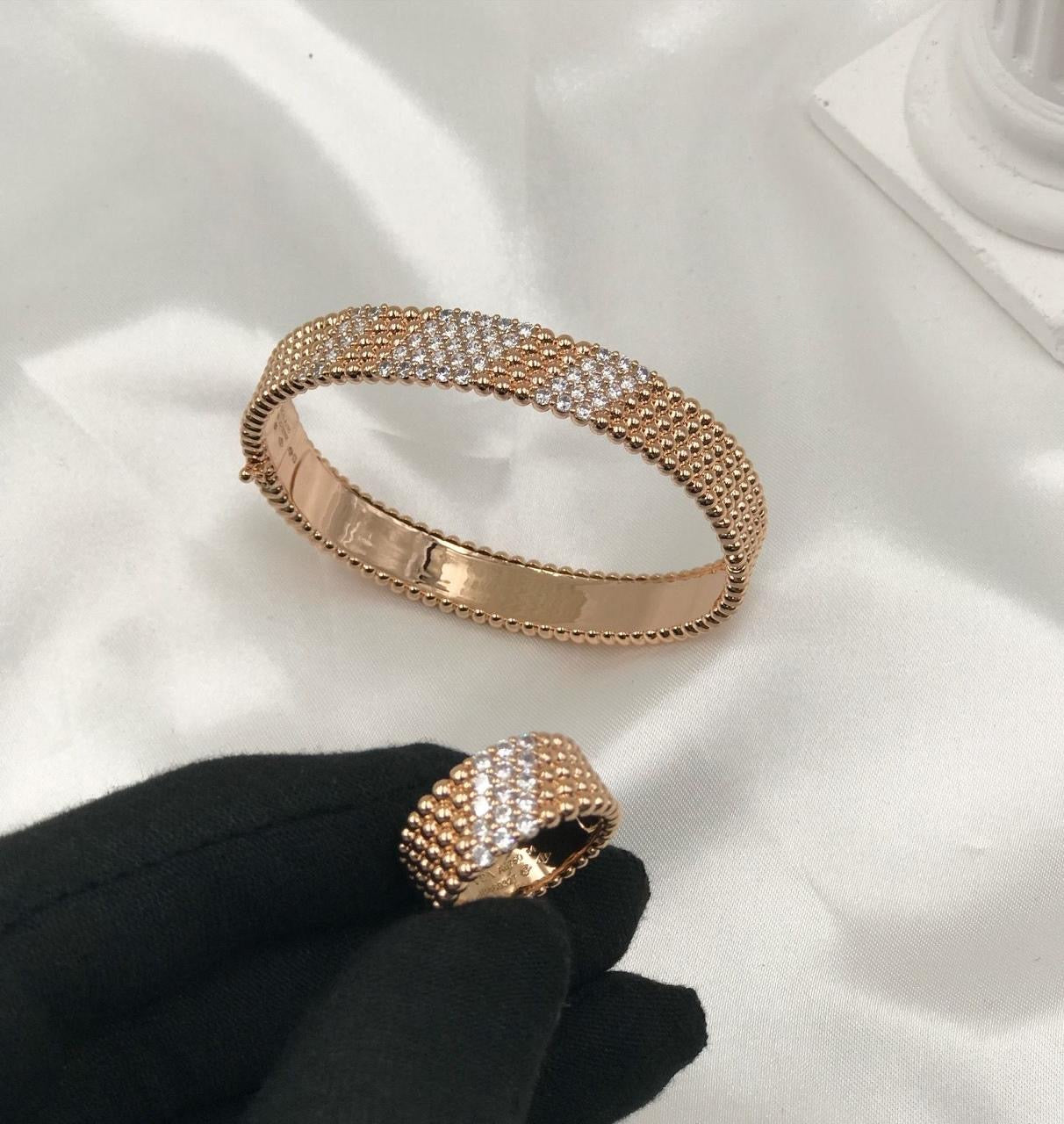 Van cleef jewelry set - bangle & ring