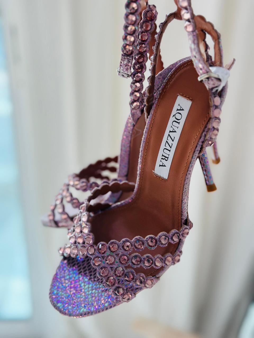 Aquazurra sandals heels