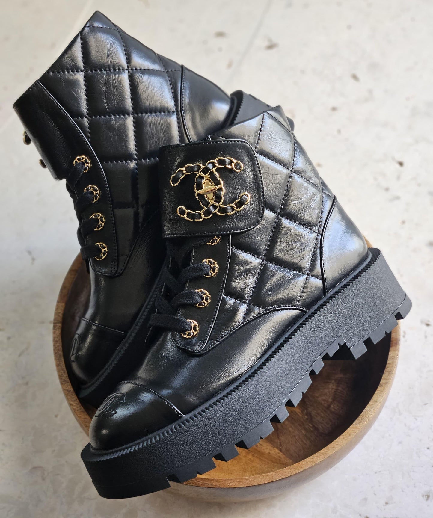 Chanel boots