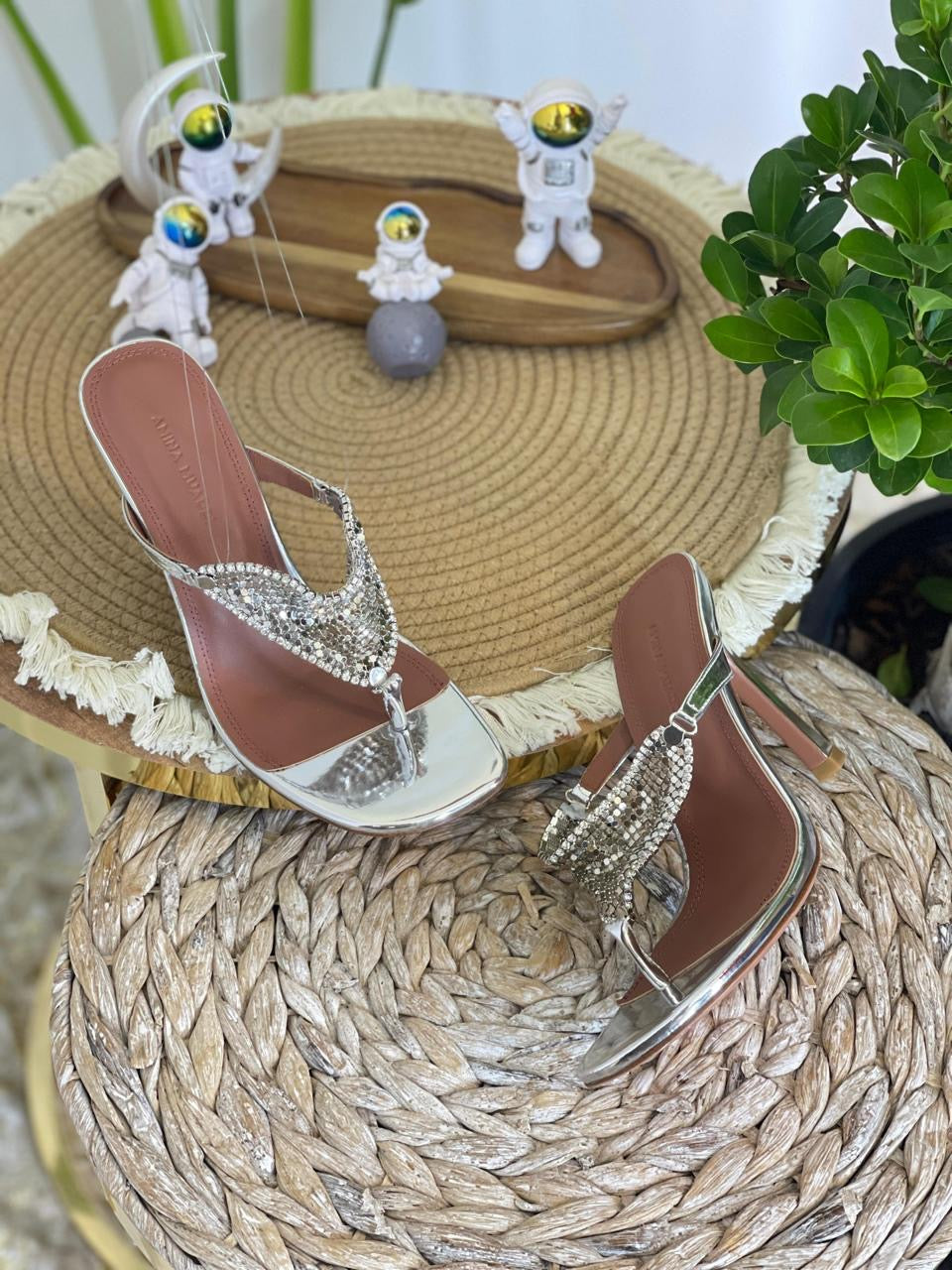 Amina muadi sandals heels