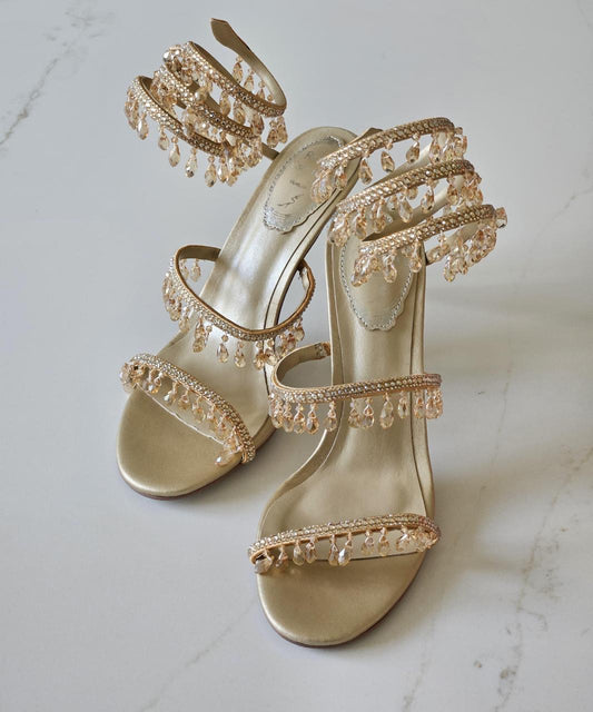 Rene caovilla sandals heels
