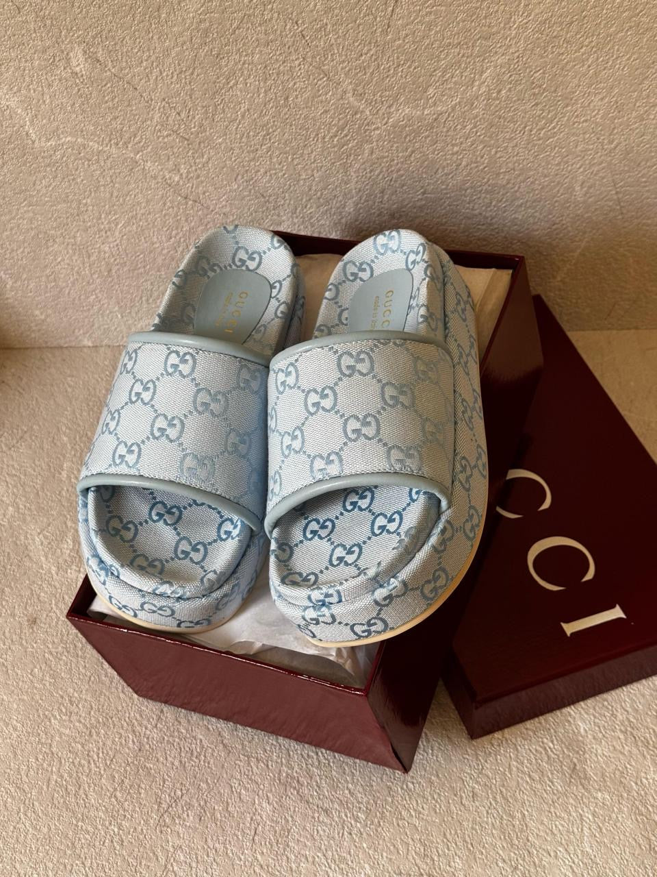 Gucci slippers - wedges
