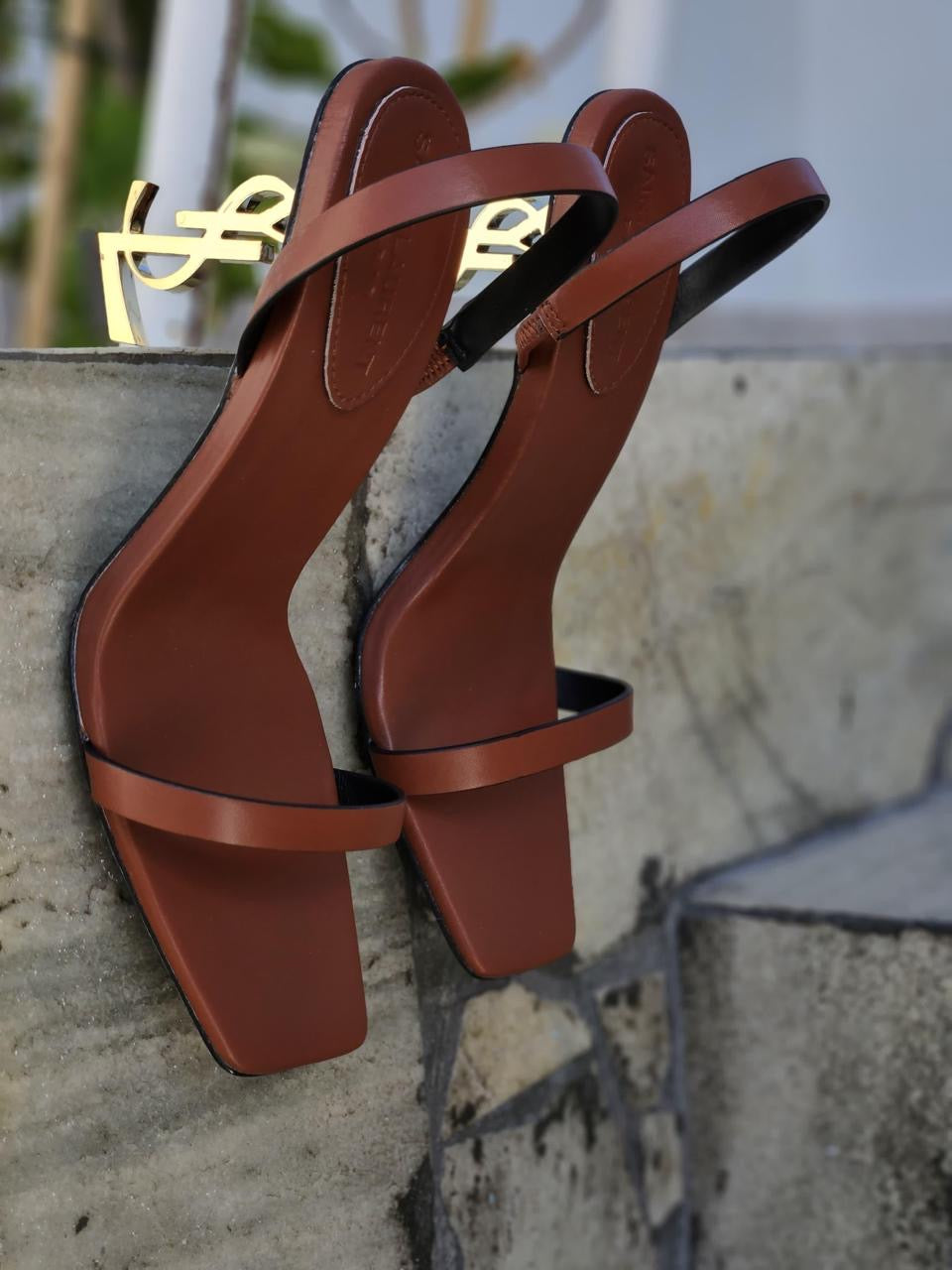 Ysl sandals heels
