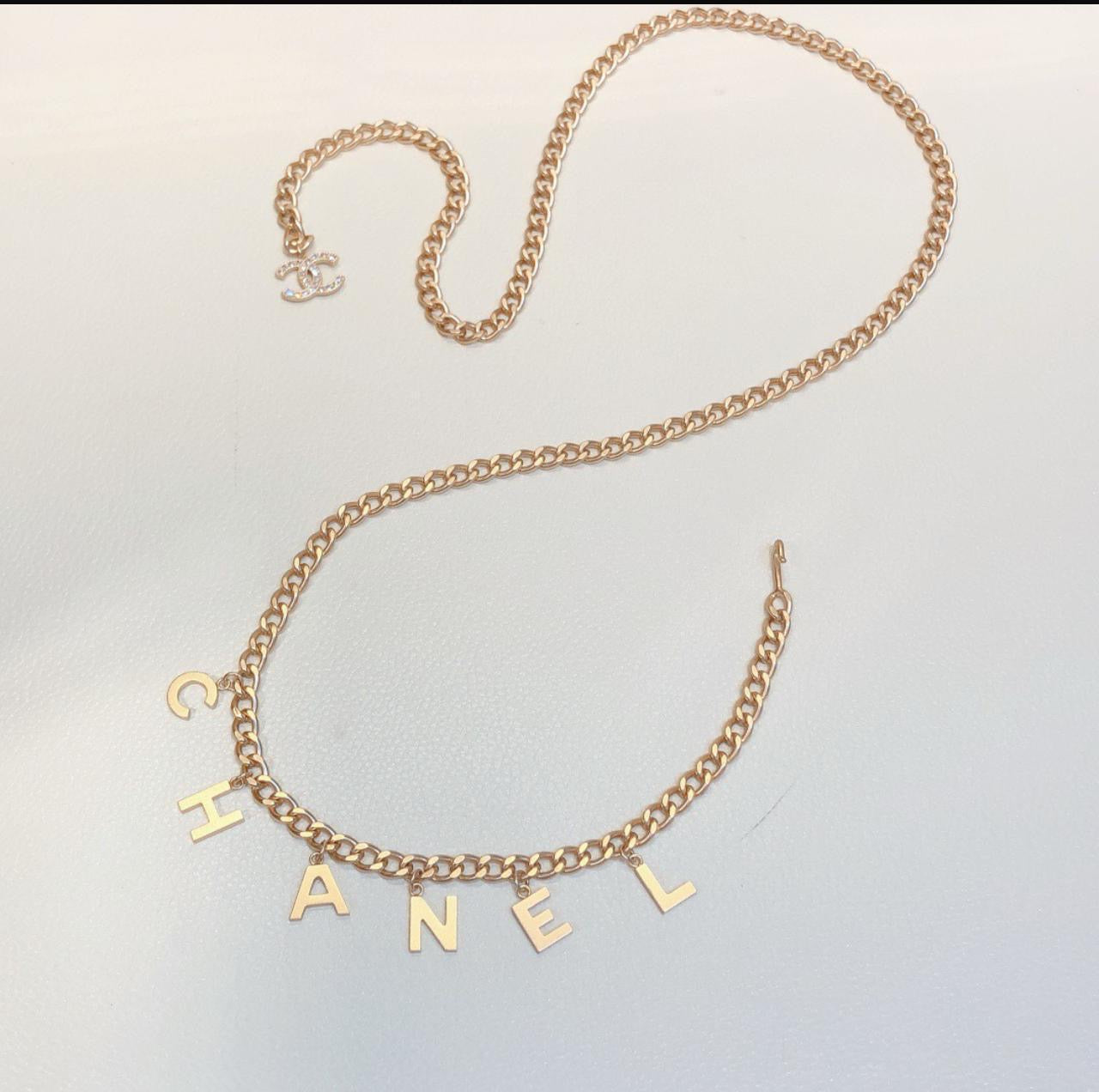 Chanel belt - chain belt
