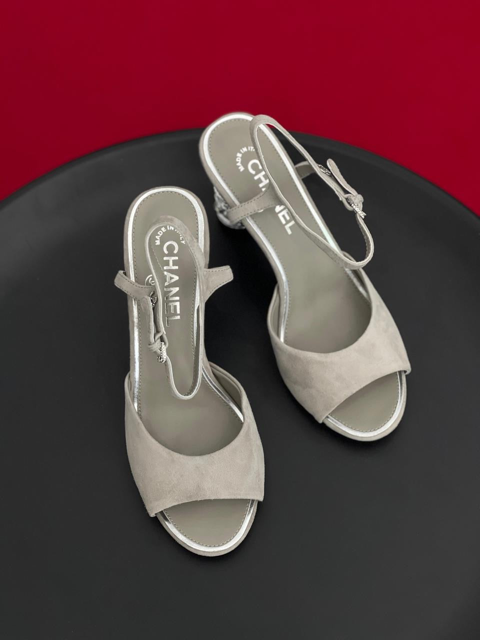 Chanel sandals heels
