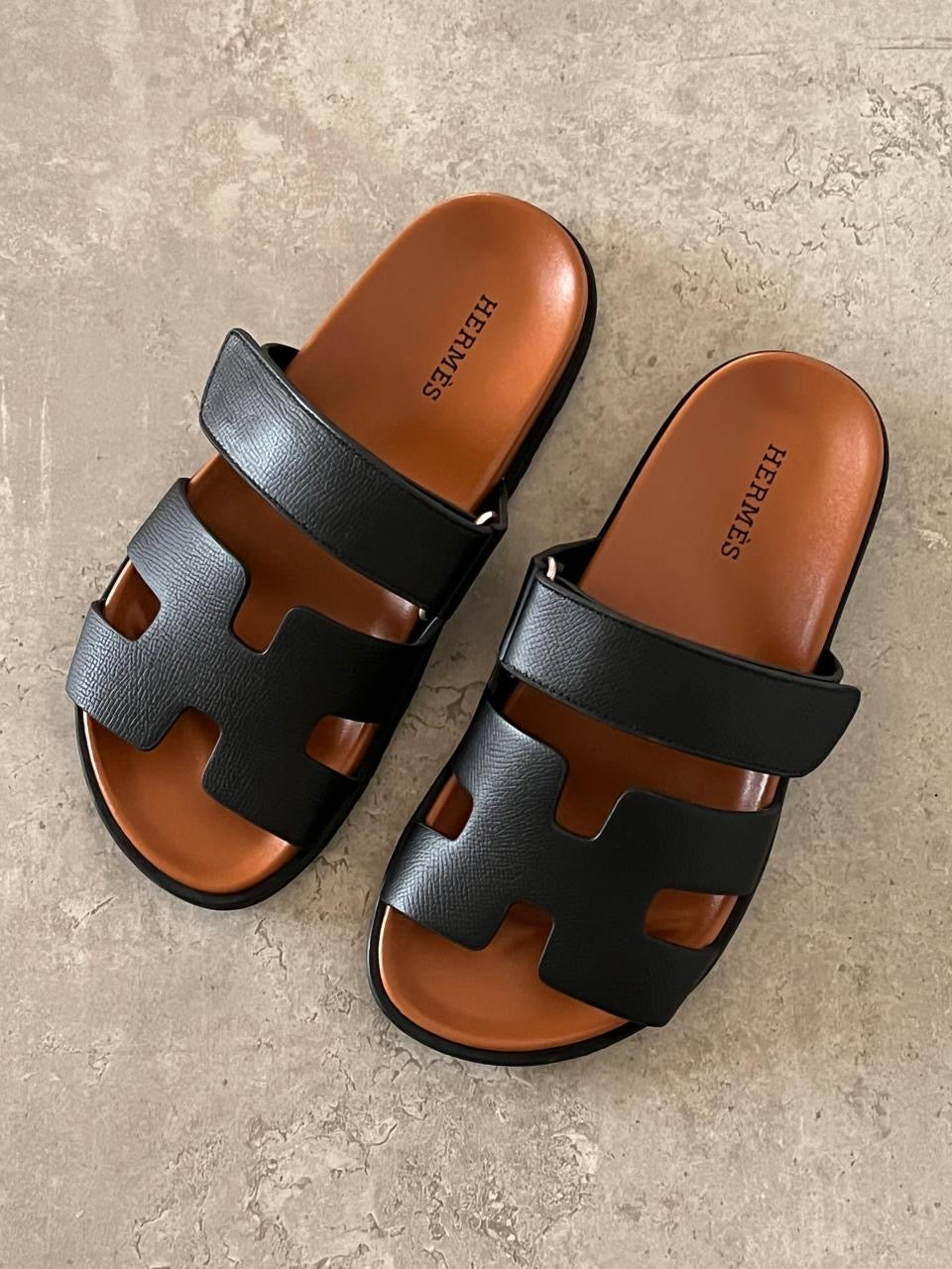 Hermes slippers chypre