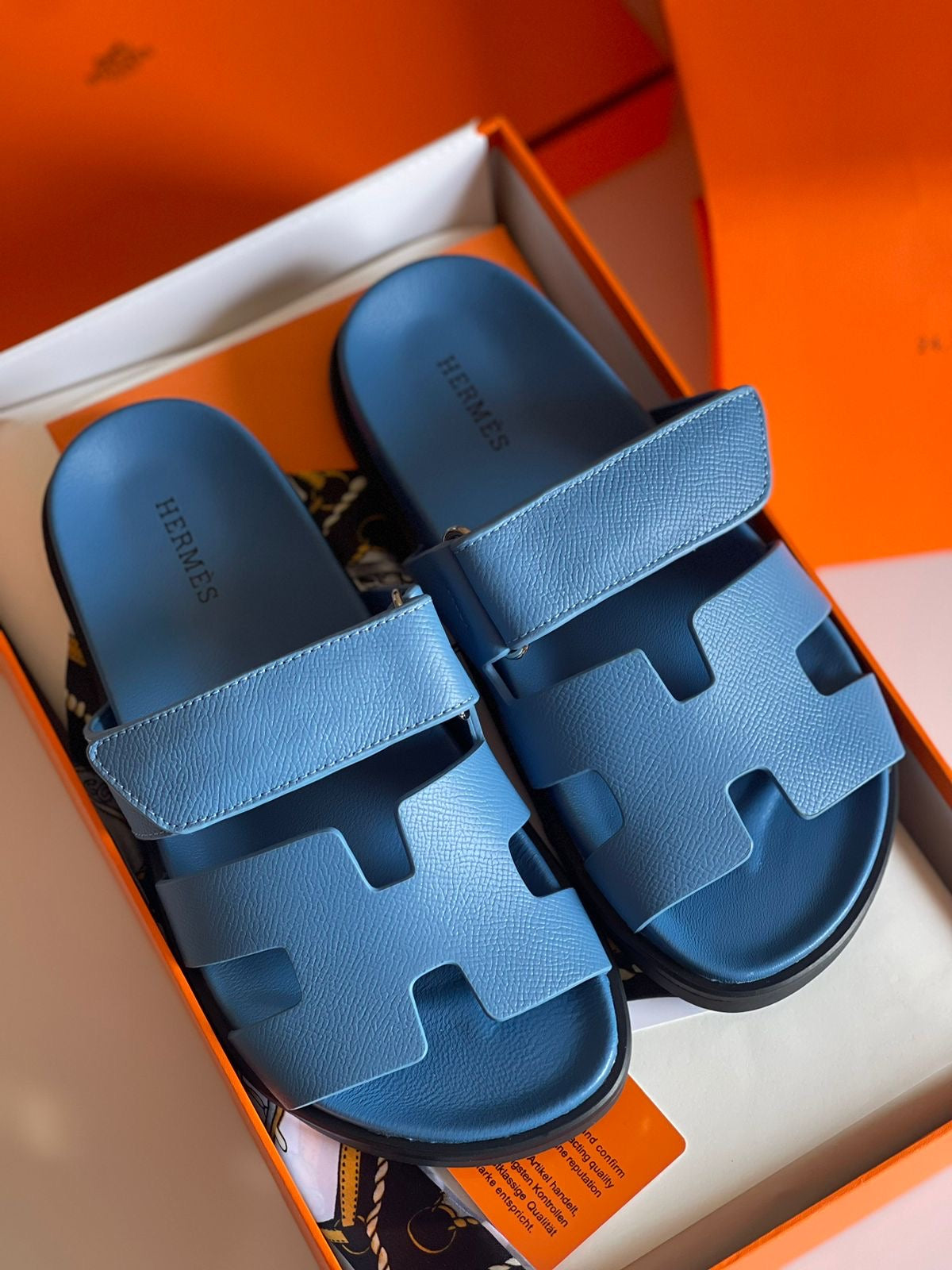 Hermes slippers- chypre