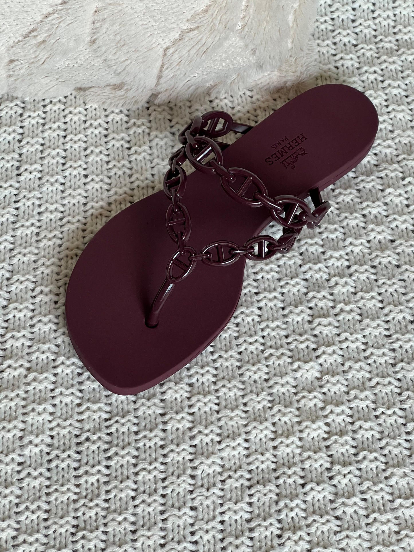 Hermes slipper