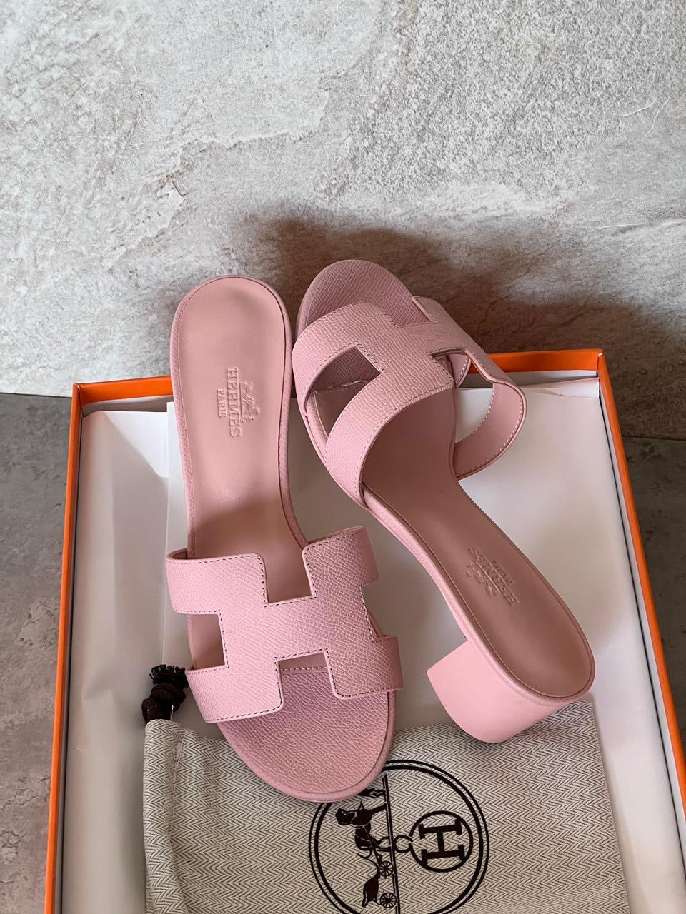 Hermes sandals heels