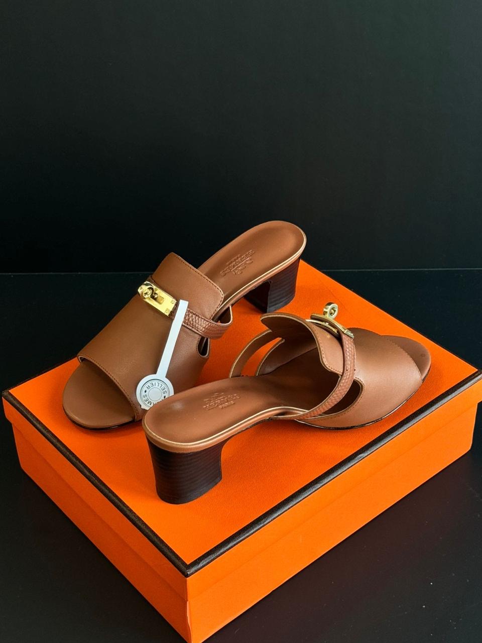 Hermes sandals heels