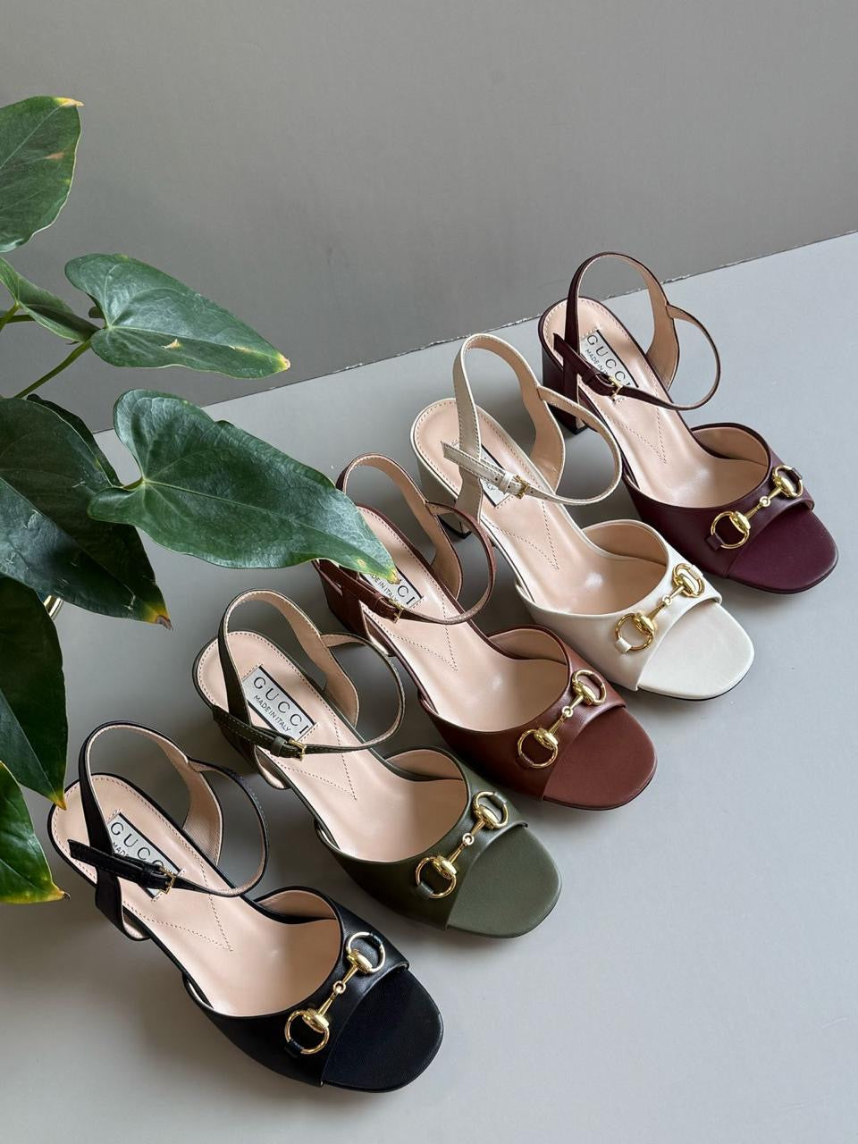 Gucci sandals heels