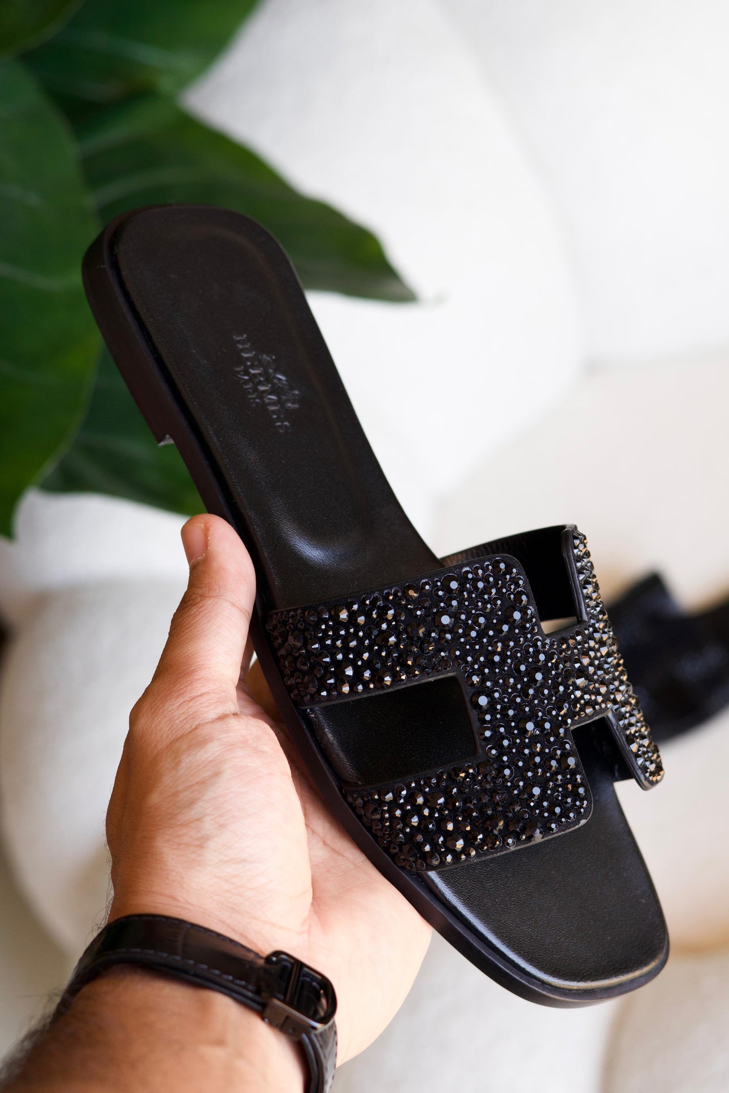 Hermes slippers