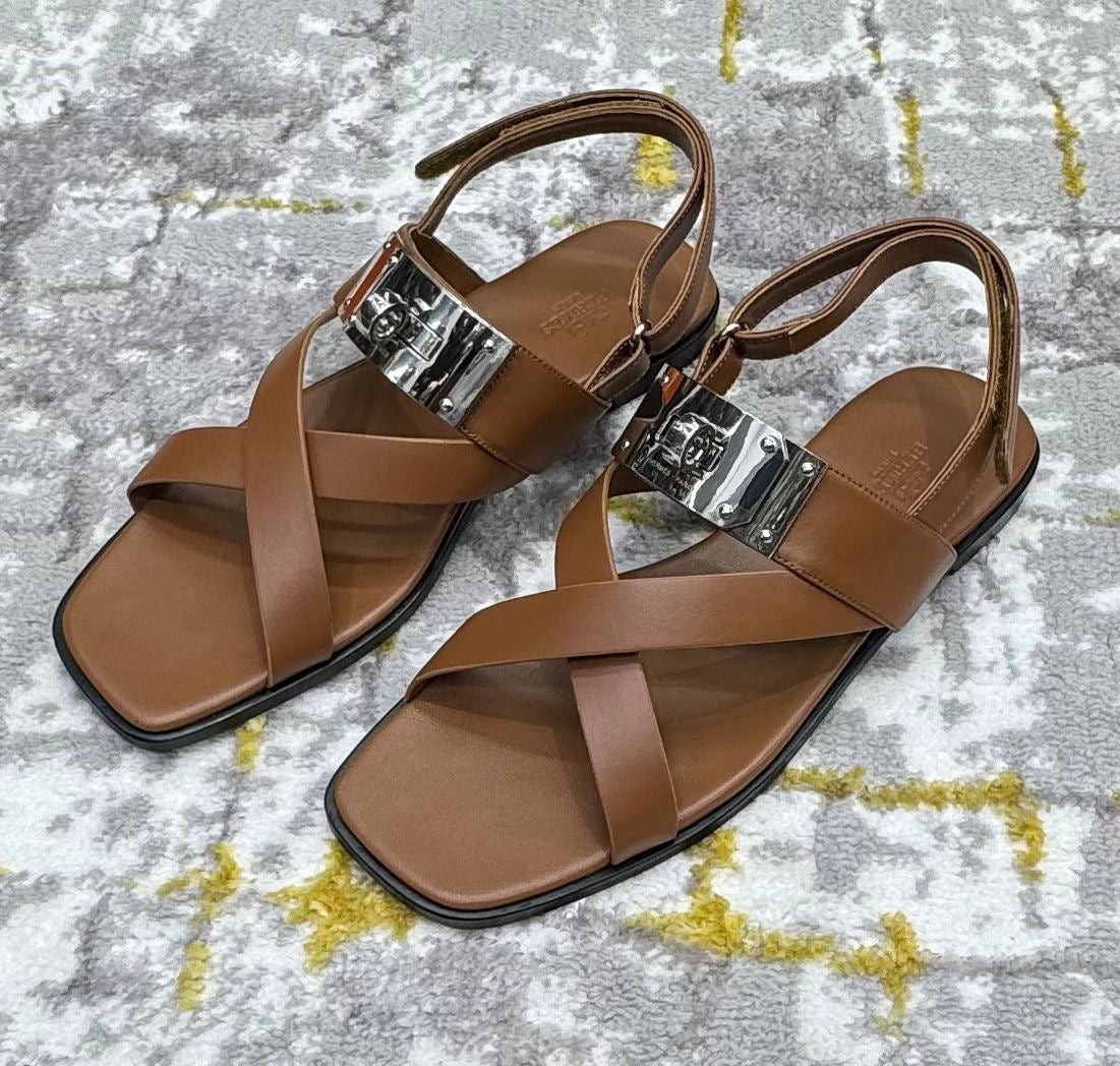 Hermes sandals.