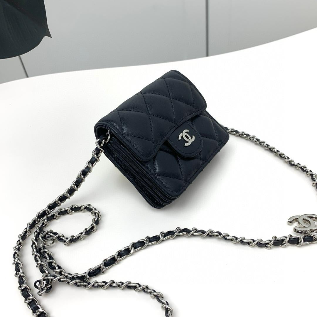 Chanel belt - chain belt with wallet