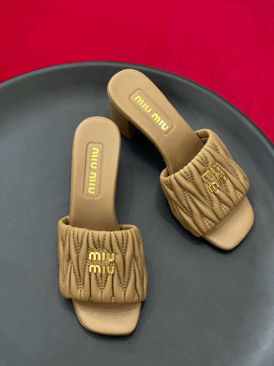 Miu miu sandals heels