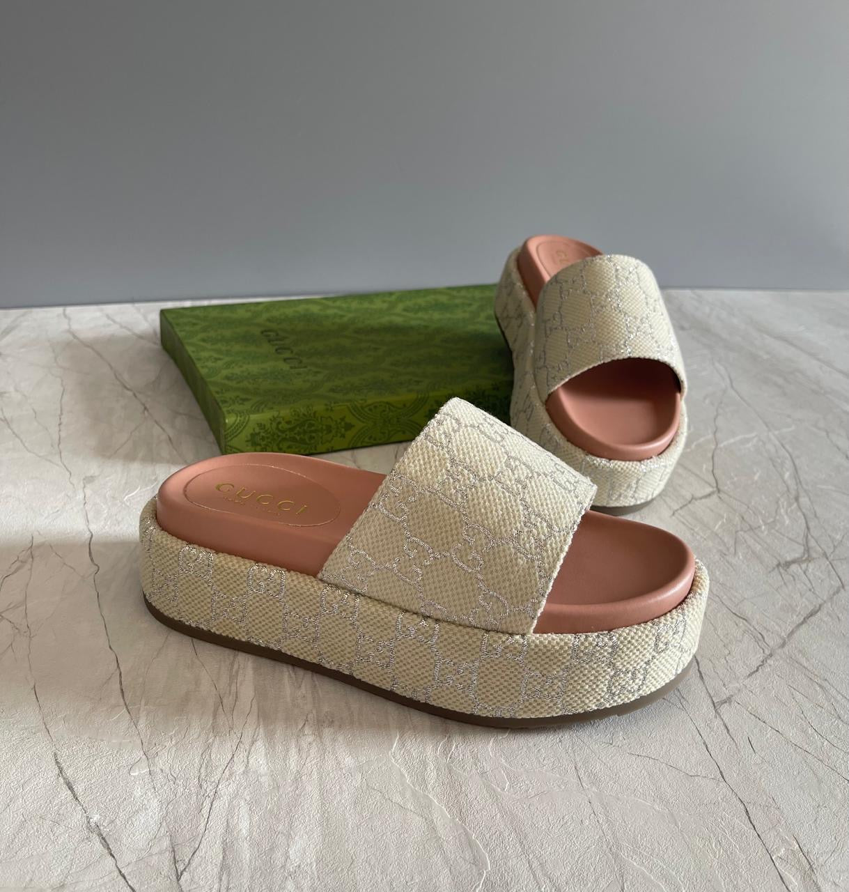 Gucci slippers - wedges