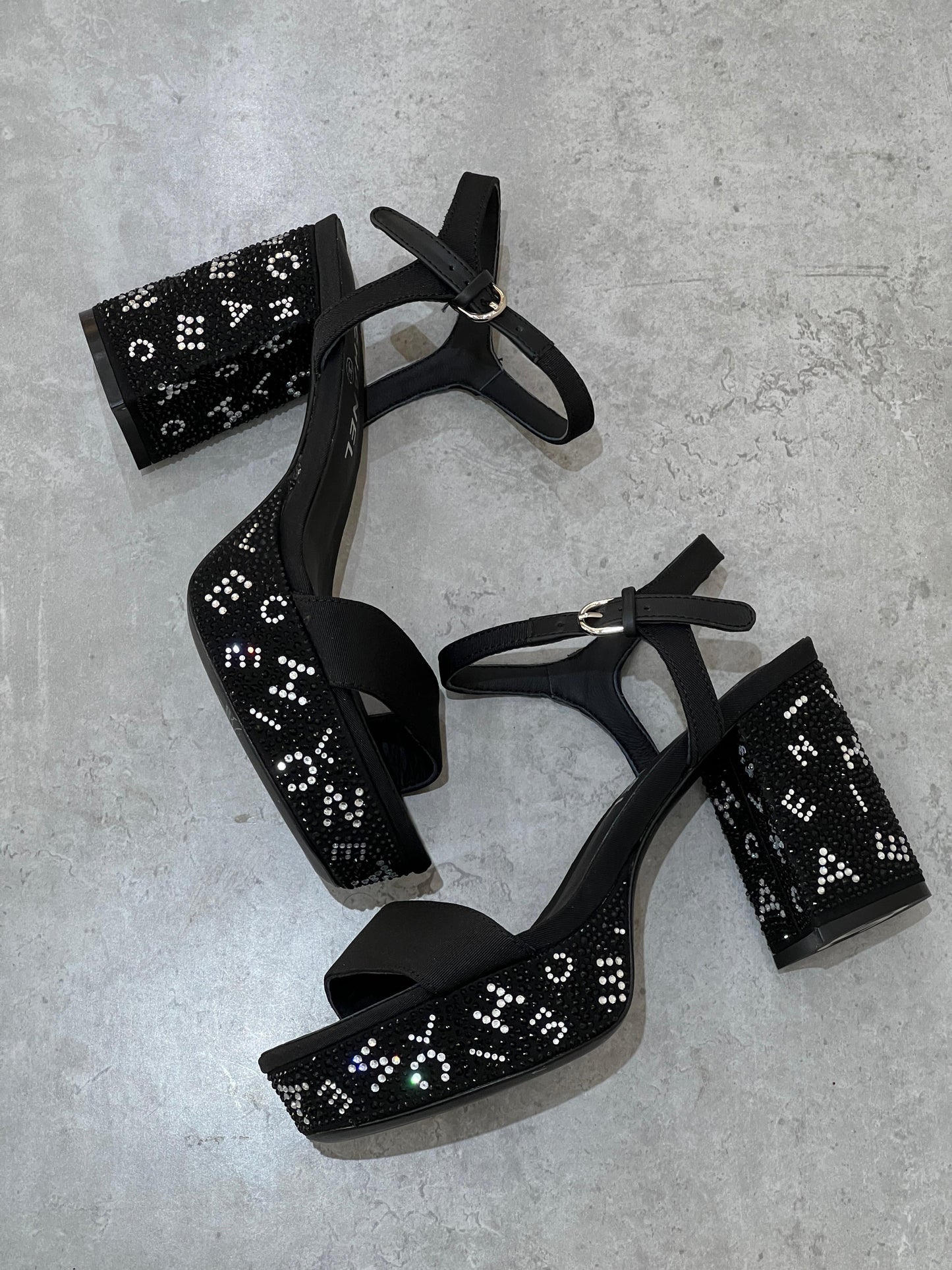 Chanel sandals heels