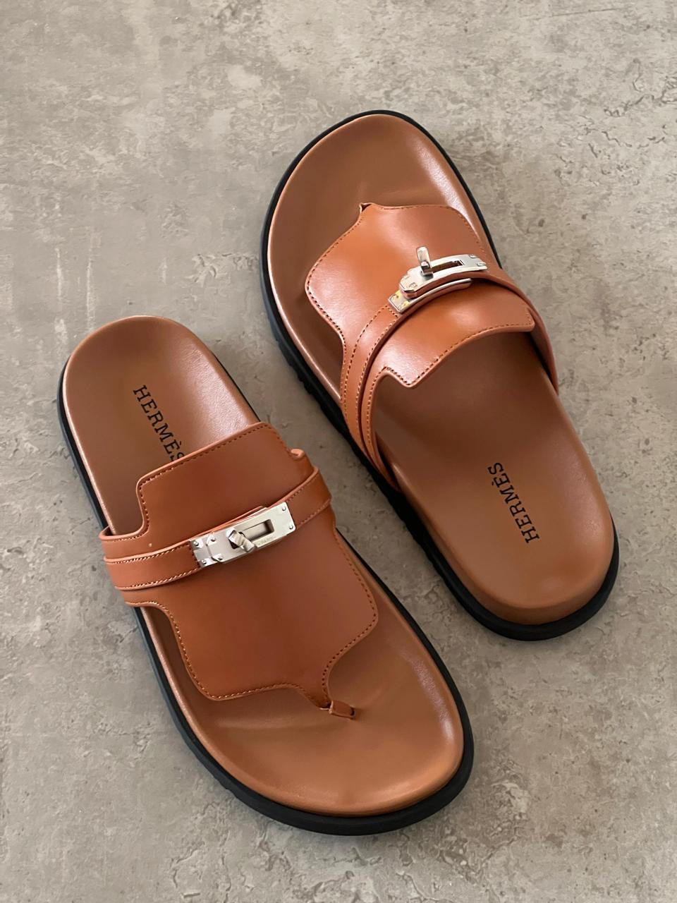 Hermes slippers