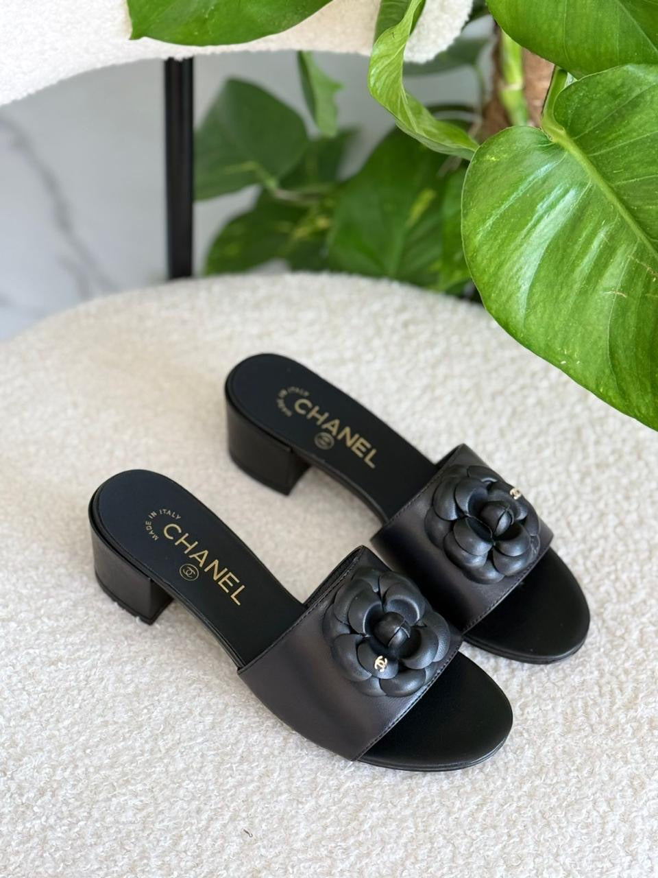 Chanel slippers & chanel sandals heels