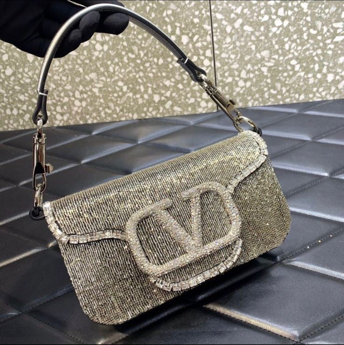 Valentino bag with stones