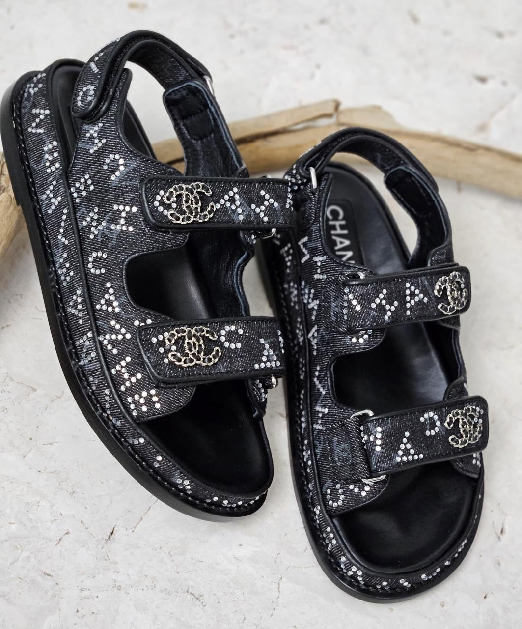 Chanel sandals.
