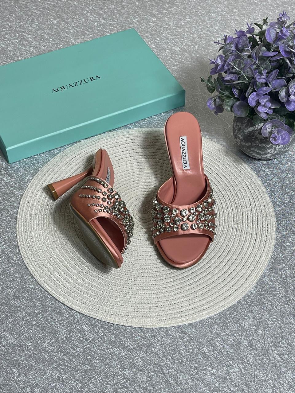 Aquazurra sandals heels