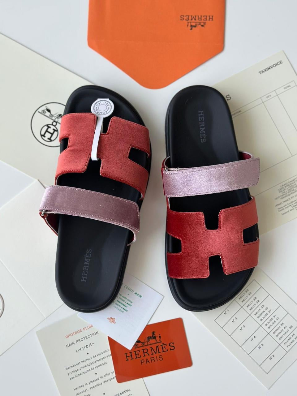 Hermes slippers chypre