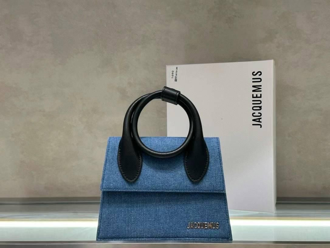 Jacquemus bag blue denim